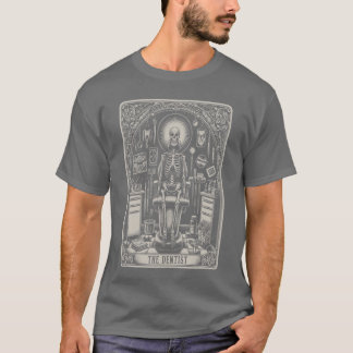 Rolig Skelett Yoga Tandhygienistooth Tandläkare H T Shirt