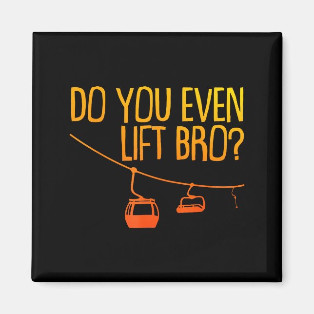 Rolig skidåkning snowboard-design för män kvinnor magnet (Framsidan)