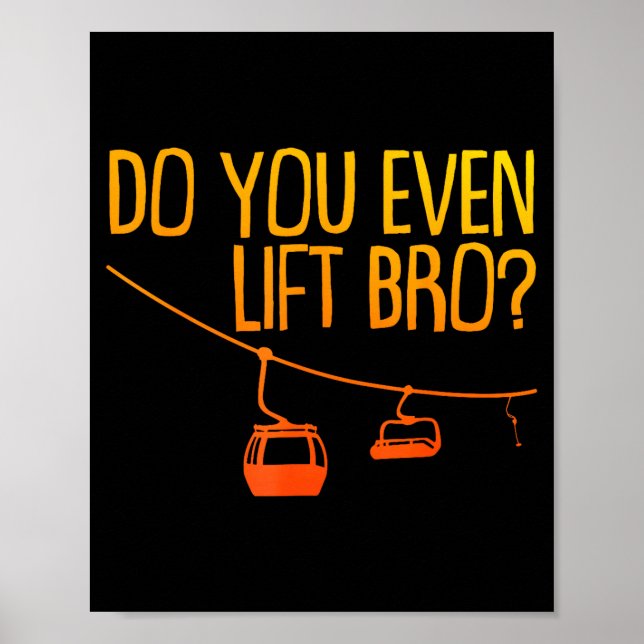 Rolig skidåkning snowboard-design för män kvinnor poster (Framsidan)