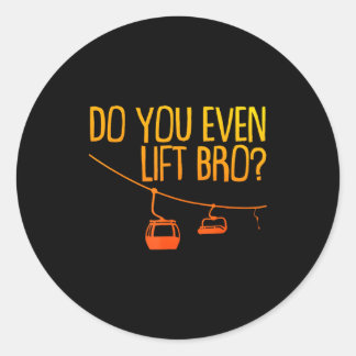 Rolig skidåkning snowboard-design för män kvinnor runt klistermärke