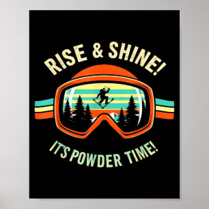 Rolig skidsport - upp & lys! pulvertid! skidåk poster