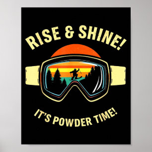 Rolig skidsport - upp & lys! pulvertid! skidåk poster