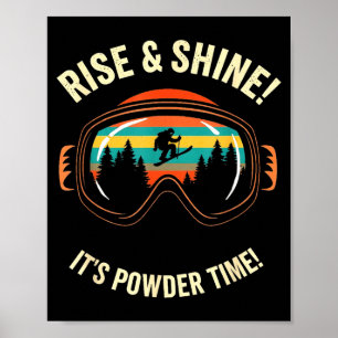 Rolig skidsport - upp & lys! pulvertid! skidåk poster