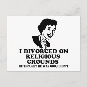 Rolig skilsmässa vykort