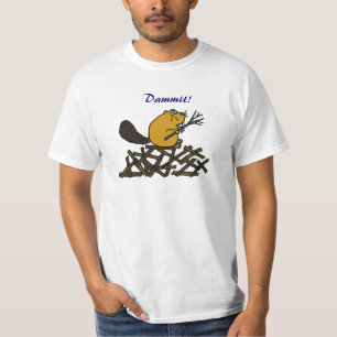 Rolig skjorta för bäver AA Dammit Tee Shirt