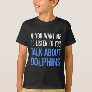 Rolig skjorta för delfiner T Shirt