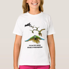 Rolig skjorta för fallskärmsjägareParrotrooper Tee Shirt