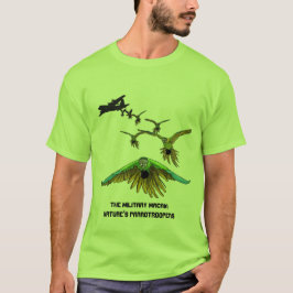 Rolig skjorta för fallskärmsjägareParrotrooper Tee Shirt