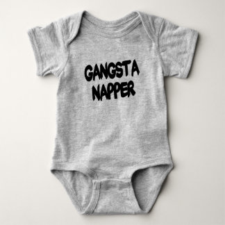 Rolig skjorta för Gangsta Napperbebis T Shirt