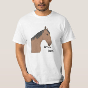 Rolig skjorta för häst t tee shirt