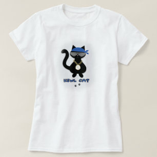 Rolig skjorta för Kewl kattälskare T T-shirt