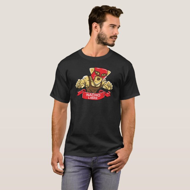 Rolig skjorta för luchalibrenacho - Cinco de mayo T Shirt (Hel framsida)