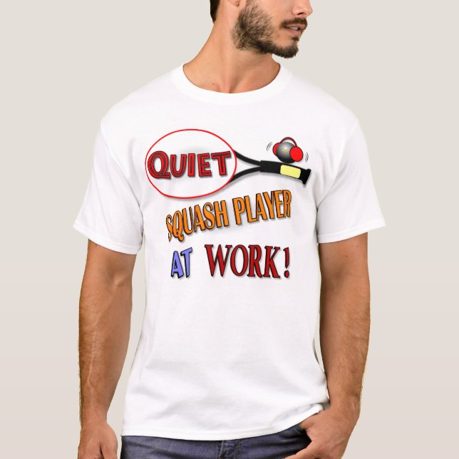 Rolig skjorta för squash T T-shirt (Framsida)