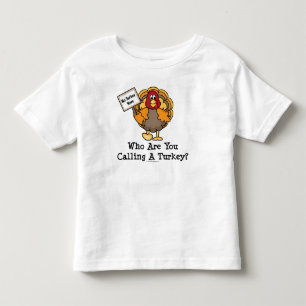 Rolig skjorta för thanksgivingTurkiet småbarn T Tee Shirt