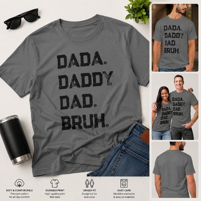 Rolig skjorta-Pappa BRUCH T Shirt (Skapare uppladdad)