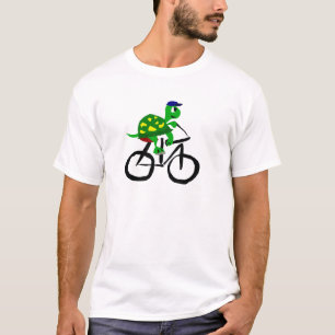 Rolig sköldpaddaridningcykel tee