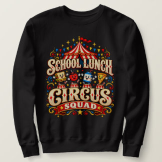 Rolig skolmåltidspersonal Cafeteria Personal Humor Lång Ärmad Tröja