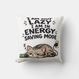 Rolig skotsk katt med energisparläge Lat Kudde