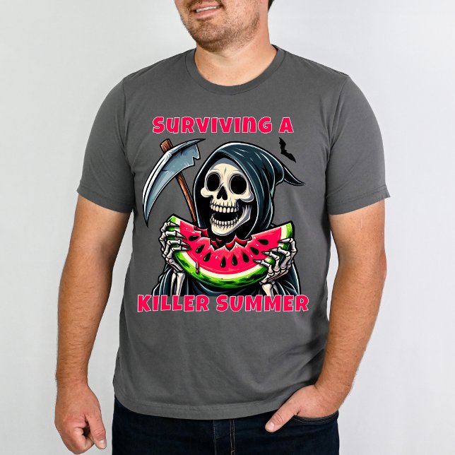 Rolig Skräck Döden Vattenmelon Summerween T Shirt (Skapare uppladdad)