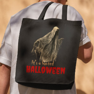 Rolig Skräck Gotisk Skrämmande Spöke Halloween Tygkasse