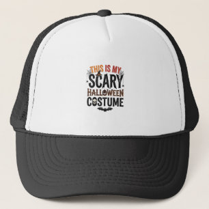 Rolig Skräckinjagande Halloween-kostym Vintage T-S Keps