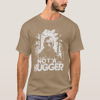 Rolig skrämmande karaktär omfamning t shirt