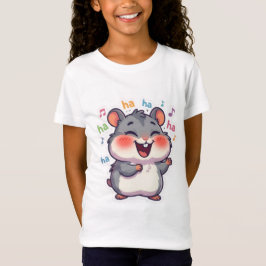 Rolig Skrattande Hamster Ha Ha Meme Barn Grafisk T Shirt