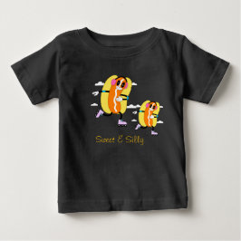 Rolig Skridsko Varm Korv Tecknad Film – Söta Rulls T Shirt