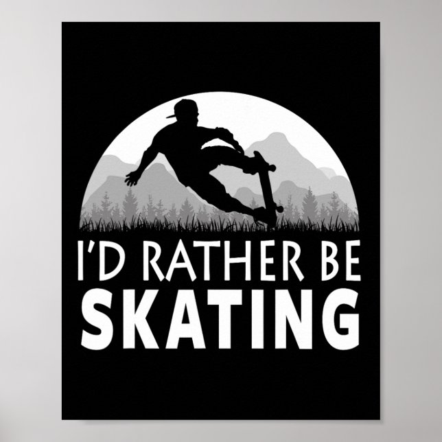 Rolig Skridskoåkning  Poster (Framsidan)