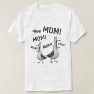 Rolig Skrikande Måsfågel Mormorshumor T Shirt