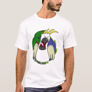 Rolig skrikig Citronkakadua Tee