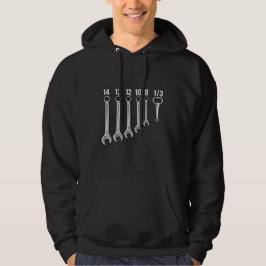Rolig skruvmejsel Mekaniker Verktyg Grafik Hoodie