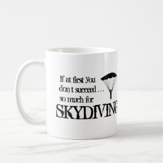 Rolig Skydiving kaffemugg
