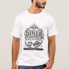 Rolig skylt för lunchrestaurang t shirt