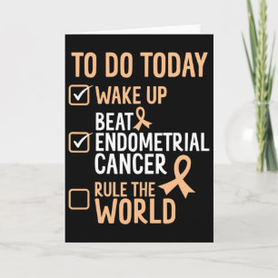 Rolig Slå Endometriecancer Regera Världen - Överle Kort