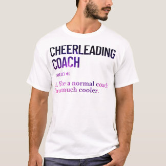Rolig slogan för Cheerleading-tränare T Shirt
