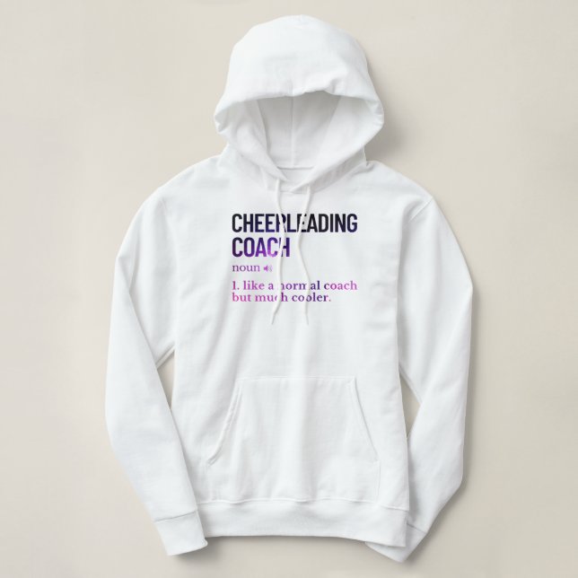 Rolig slogan för Cheerleading-tränare T Shirt (Design framsida)