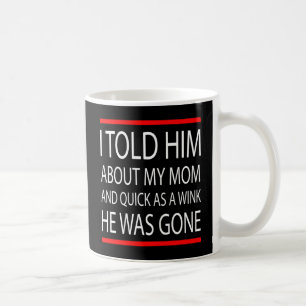 Rolig slogan kaffemugg