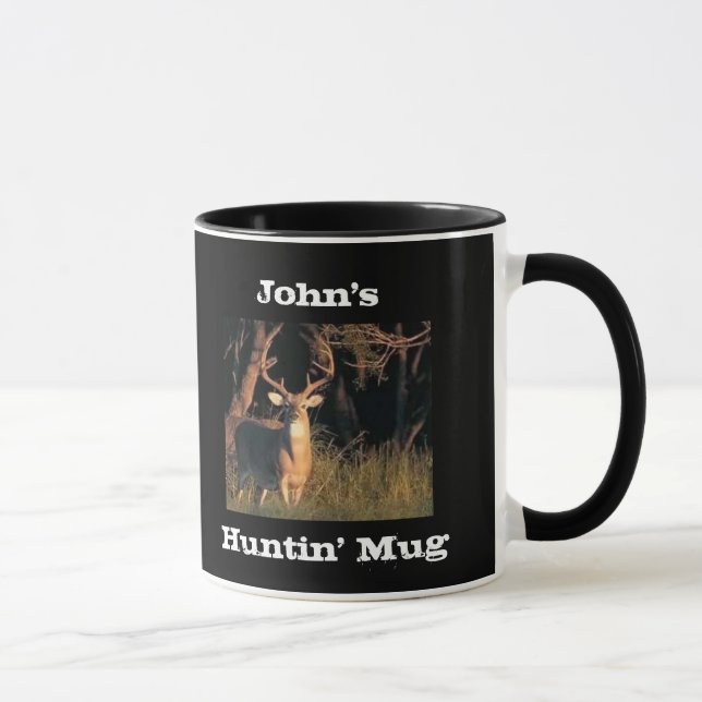 Rolig slogan skräddarsy känd jakt mugg (Höger)