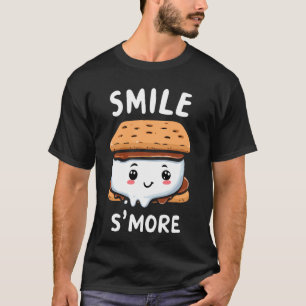 Rolig Smore Marshmallow & Campfire Camping Humor T Shirt