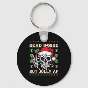 Rolig Smutsig Jul Ful Jultröja Nyckelring