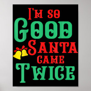 Rolig Smutsig Stygg Olämplig Jul T Tröja Poster