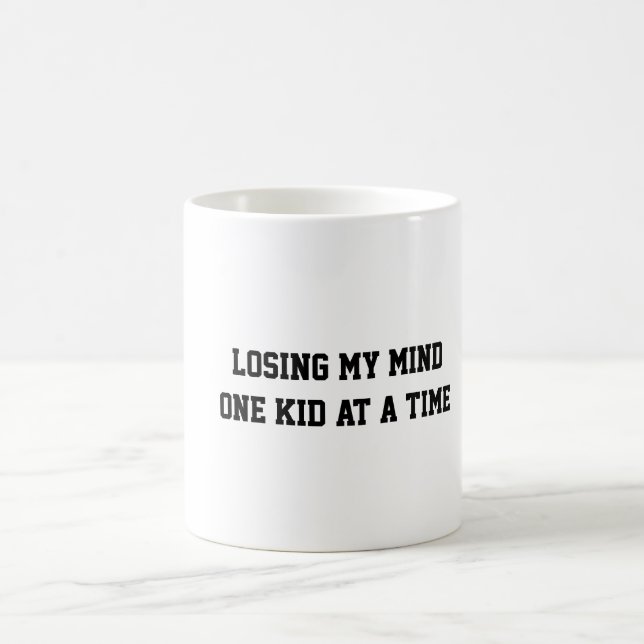 Rolig Snabbttänkande Snillrik Minimalistisk Specie Kaffemugg (Center)