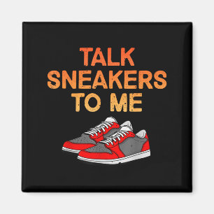Rolig sneakersdesign för män kvinnor Snygg Ss Söt  Magnet