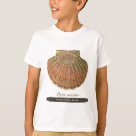 Rolig snigelskal för barn "Skal ja, kompis" Strand T Shirt