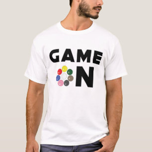 Rolig Snooker-design T Shirt