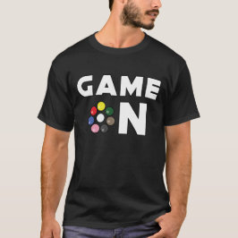 Rolig Snooker-design T Shirt