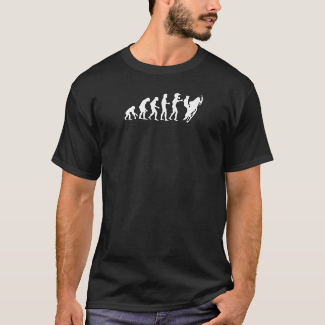 Rolig Snowmobile Present Män Kvinnor Cool Snowmobi T Shirt (Framsida)