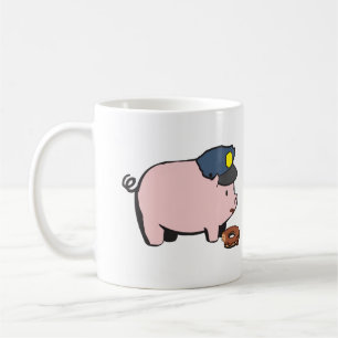 Rolig snutkaffemugg - polisGaggåvor Kaffemugg