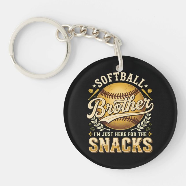 Rolig Softboll Bror Snacks Sport (Framsidan)